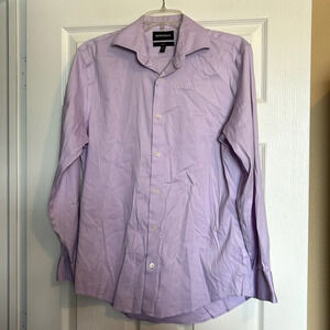 Bonobos men’s purple long sleeve button down shirt size 15.5